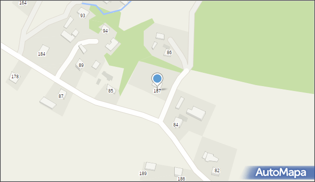 Wróblowice, Wróblowice, 187, mapa Wróblowice