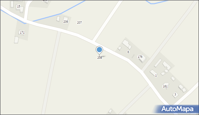 Wróblowice, Wróblowice, 208, mapa Wróblowice