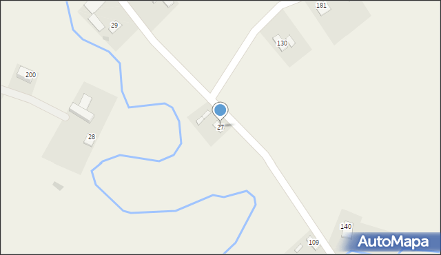 Wróblowice, Wróblowice, 27, mapa Wróblowice