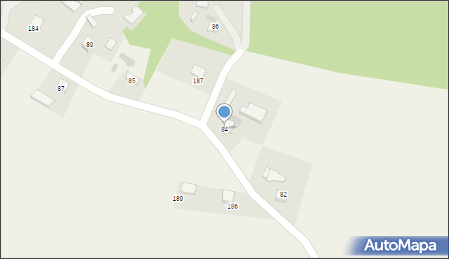 Wróblowice, Wróblowice, 84, mapa Wróblowice