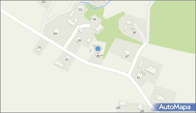 Wróblowice, Wróblowice, 85, mapa Wróblowice