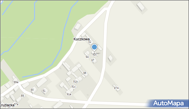 Wróblówka, Wróblówka, 92c, mapa Wróblówka