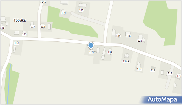 Wrocanka, Wrocanka, 135, mapa Wrocanka