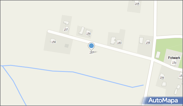 Wrocanka, Wrocanka, 237, mapa Wrocanka