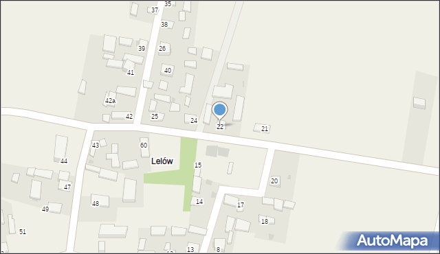 Wrocieryż, Wrocieryż, 22, mapa Wrocieryż