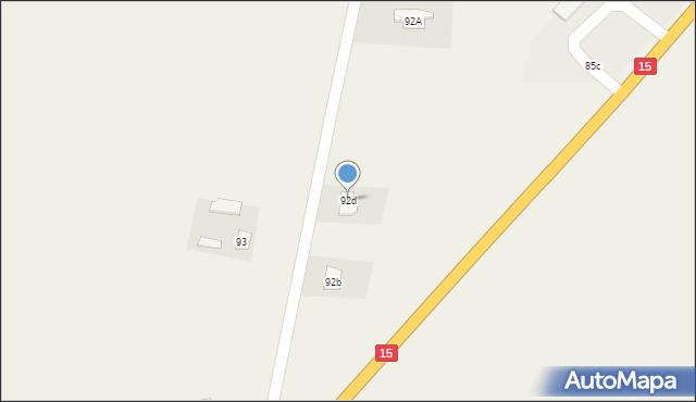 Wrocki, Wrocki, 92d, mapa Wrocki