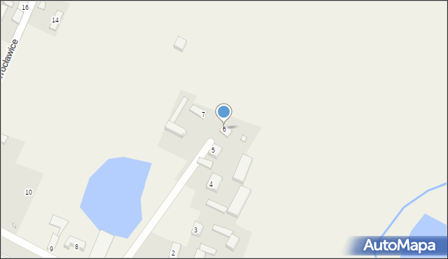 Wrocławice, Wrocławice, 6, mapa Wrocławice