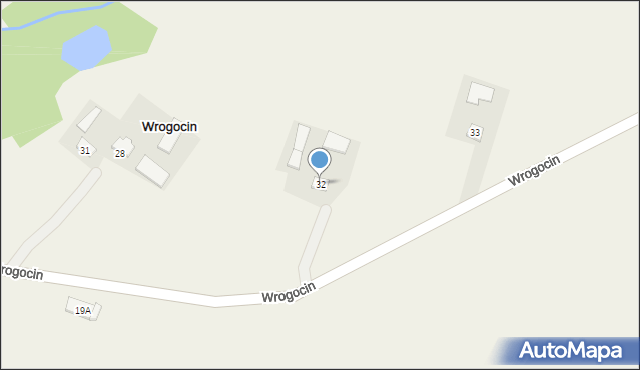 Wrogocin, Wrogocin, 32, mapa Wrogocin