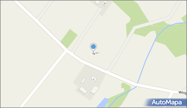 Wrogocin, Wrogocin, 7a, mapa Wrogocin
