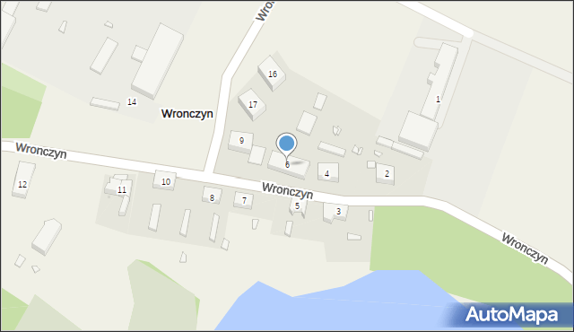 Wronczyn, Wronczyn, 6, mapa Wronczyn