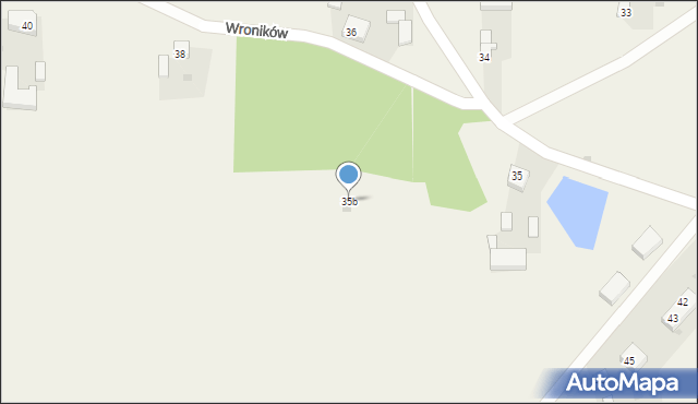 Wroników, Wroników, 35b, mapa Wroników