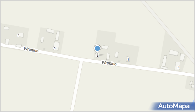 Wronino, Wronino, 4, mapa Wronino