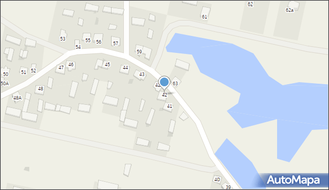 Wronka, Wronka, 42, mapa Wronka