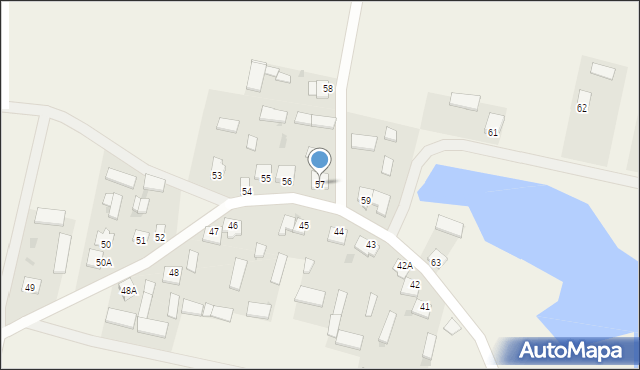 Wronka, Wronka, 57, mapa Wronka