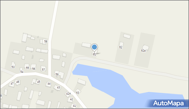 Wronka, Wronka, 61, mapa Wronka