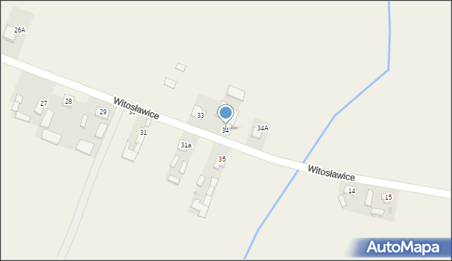 Wronów, Wronów, 34, mapa Wronów