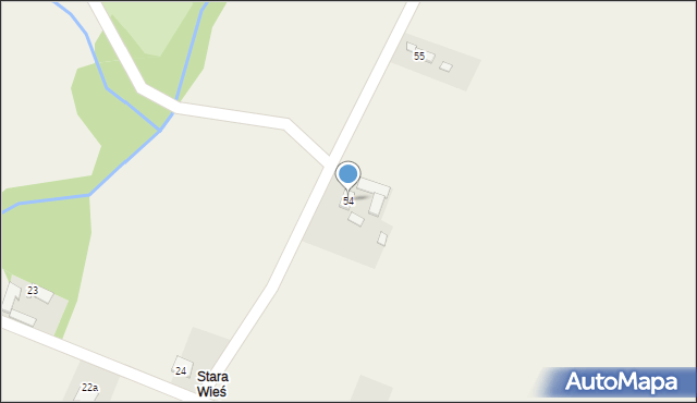 Wronów, Wronów, 54, mapa Wronów