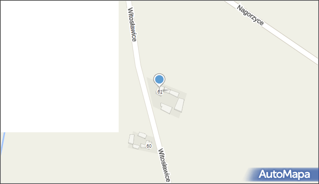 Wronów, Wronów, 61, mapa Wronów