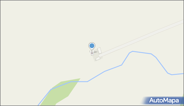 Wronów, Wronów, 11, mapa Wronów