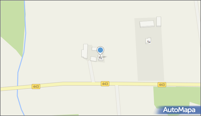 Wronów, Wronów, 51, mapa Wronów