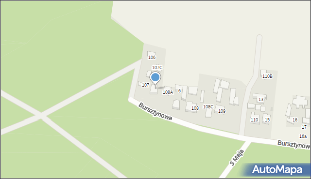 Wronowice, Wronowice, 107B, mapa Wronowice