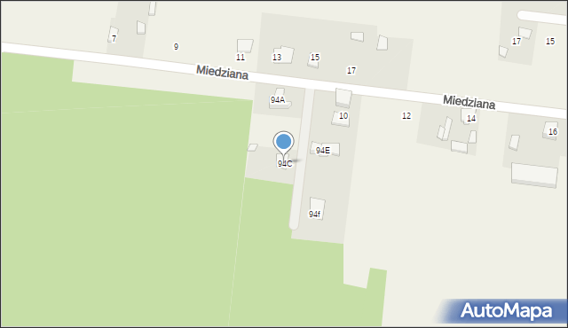 Wronowice, Wronowice, 94C, mapa Wronowice