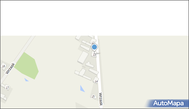 Wrzask, Wrzask, 13, mapa Wrzask