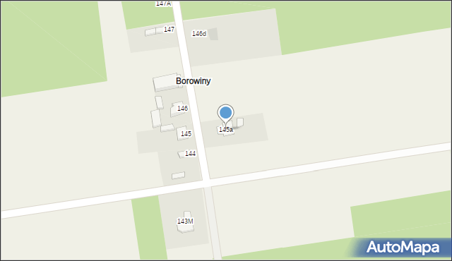 Wrzeczko, Wrzeczko, 145a, mapa Wrzeczko