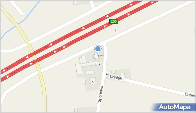 Wrzeczko, Wrzeczko, 3, mapa Wrzeczko