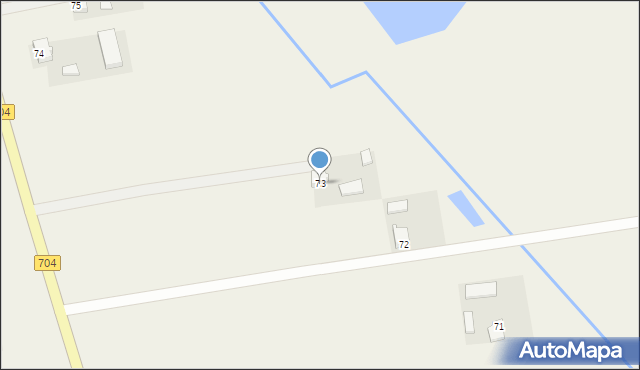Wrzeczko, Wrzeczko, 73, mapa Wrzeczko