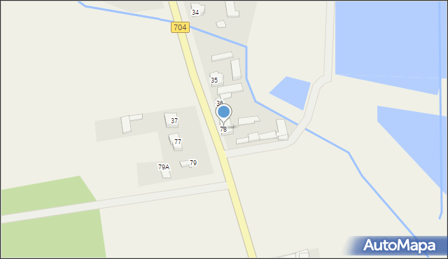 Wrzeczko, Wrzeczko, 78, mapa Wrzeczko