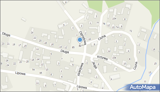 Wrzelowiec, Wrzelowiec, 84, mapa Wrzelowiec