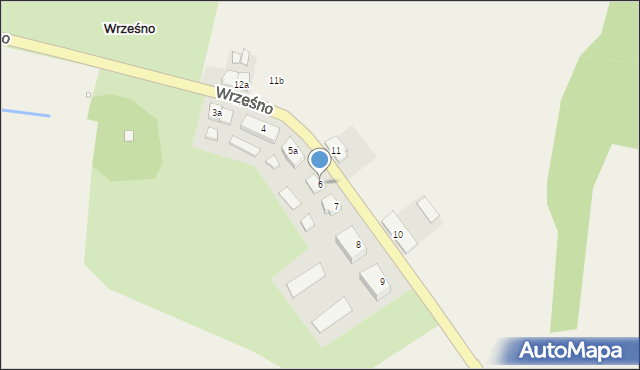 Wrześno, Wrześno, 6, mapa Wrześno