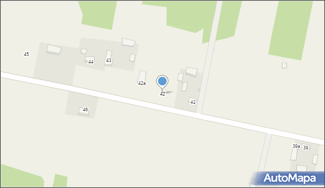 Wrzeszczewice, Wrzeszczewice, 42, mapa Wrzeszczewice