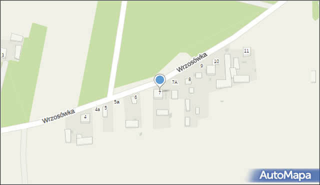 Wrzosówka, Wrzosówka, 7, mapa Wrzosówka