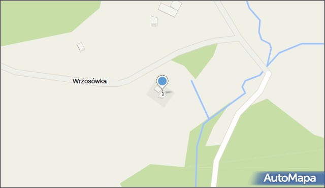 Wrzosówka, Wrzosówka, 3, mapa Wrzosówka