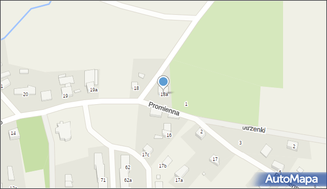 Wrzosowo, Wrzosowo, 18a, mapa Wrzosowo