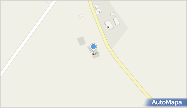 Wrzosowo, Wrzosowo, 34a, mapa Wrzosowo