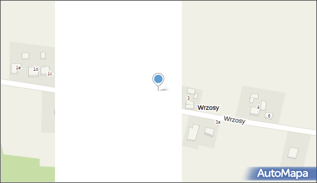 Wrzosy, Wrzosy, 2, mapa Wrzosy