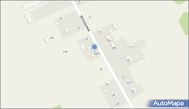 Wsola, Wrzosowa, 18, mapa Wsola