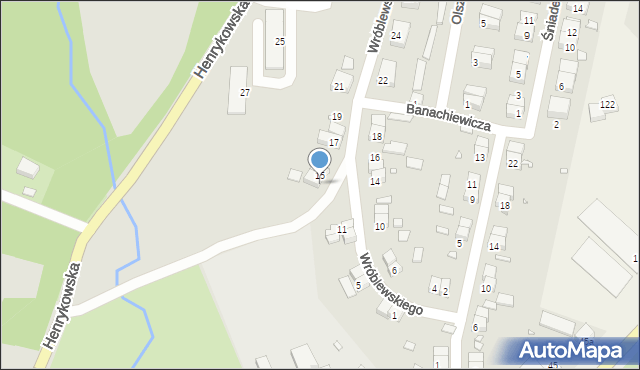 Zgorzelec, Wróblewskiego Walerego, gen., 13, mapa Zgorzelec