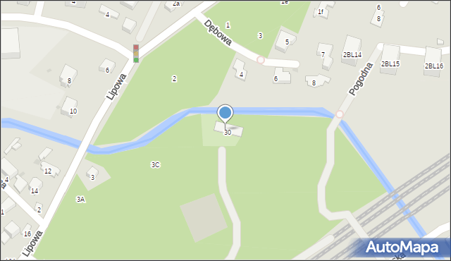 Zielonka, Wrzosowa, 3d, mapa Zielonka