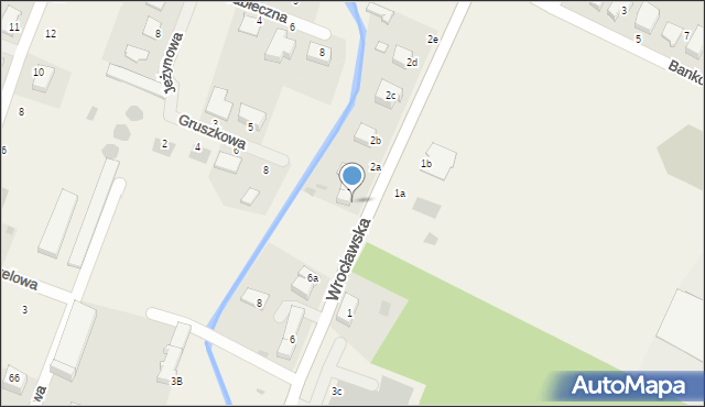 Żórawina, Wrocławska, 6d, mapa Żórawina