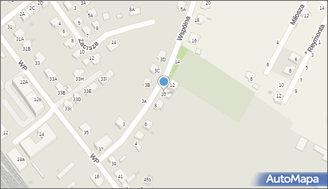 Aleksandrów Kujawski, Wspólna, 10, mapa Aleksandrów Kujawski