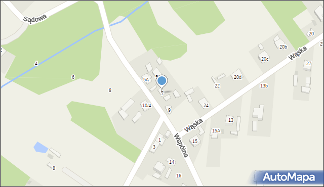 Bartkowice, Wspólna, 7, mapa Bartkowice