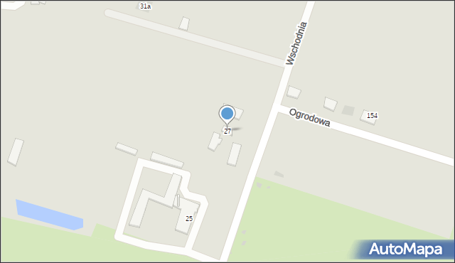 Bielsk Podlaski, Wschodnia, 27, mapa Bielsk Podlaski