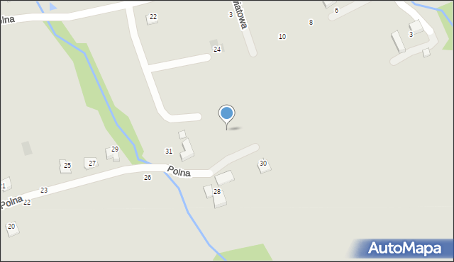 Bobowa, Wspólna, 26, mapa Bobowa