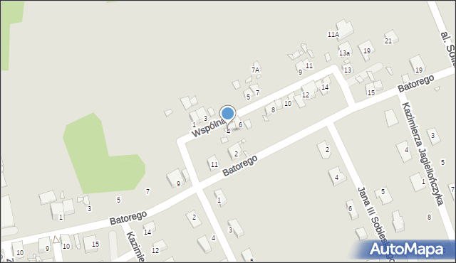 Bogatynia, Wspólna, 4, mapa Bogatynia