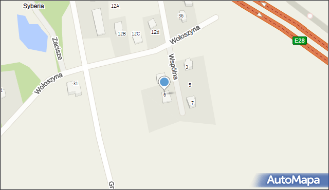 Bojano, Wspólna, 6, mapa Bojano