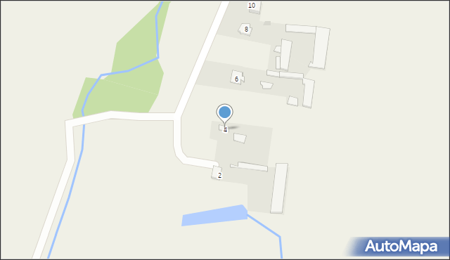 Bronowo, Wschodnia, 4, mapa Bronowo